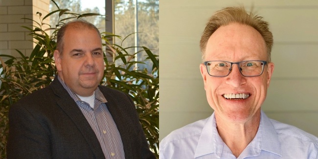 Ed Fiore (left) and Mark Bakke