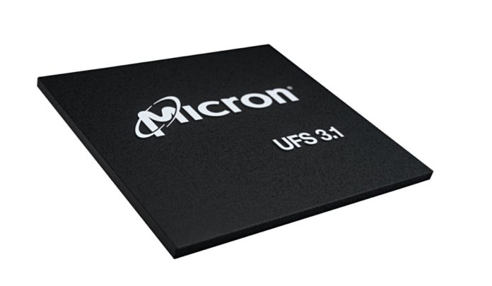 Micron UFS 3.1 black