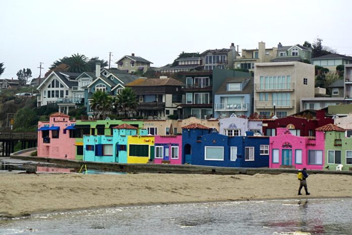 Capitola beach front
