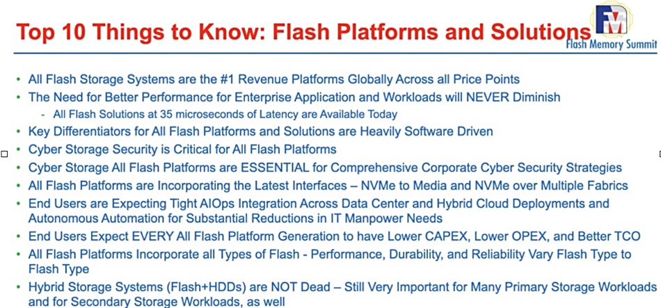 Flash storage, Infinidat