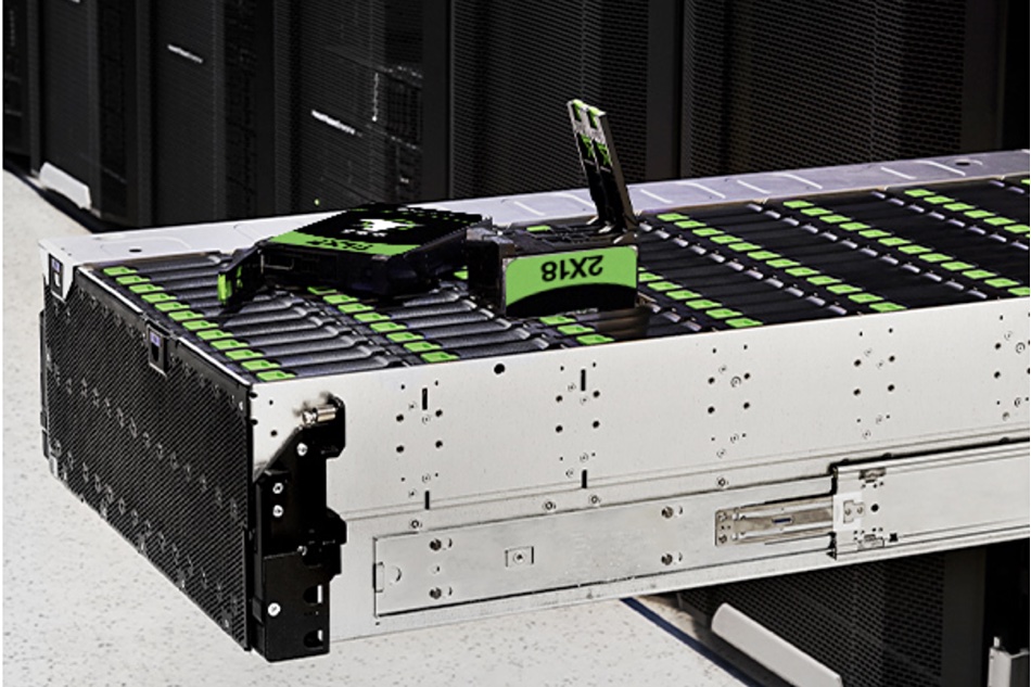 Seagate Exos 2X18 in drive chassis