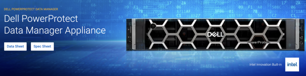 Dell PowerProtect Data Manager Appliance