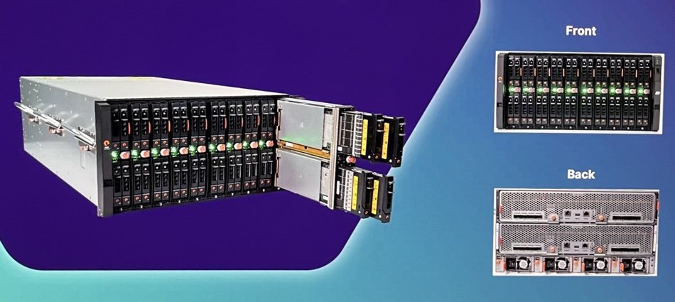 Pure Storage FlashBlade//E storage chassis
