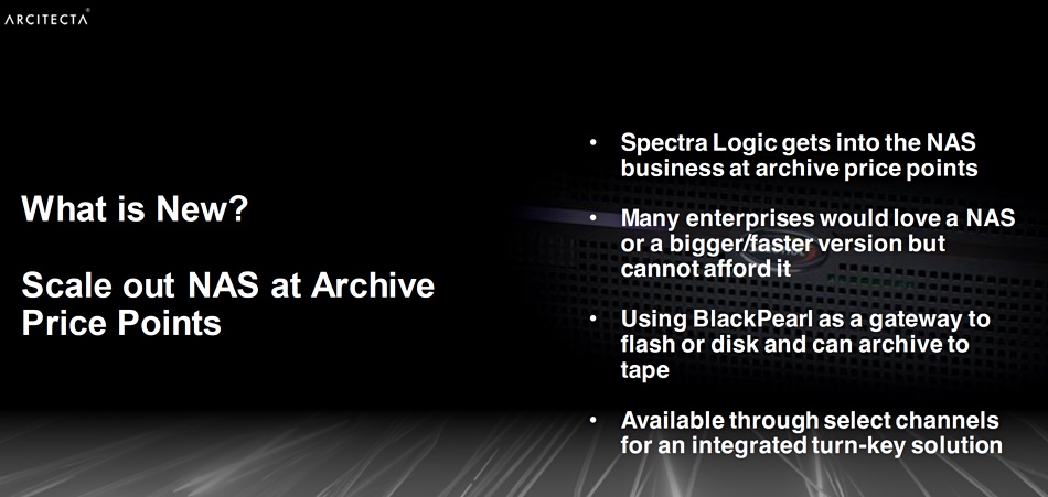 Arcitecta partnering with SpectraLogic