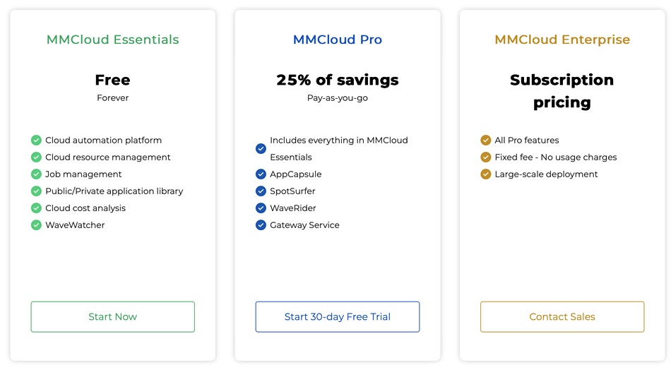 MemVerge Memory Machine Cloud tiers