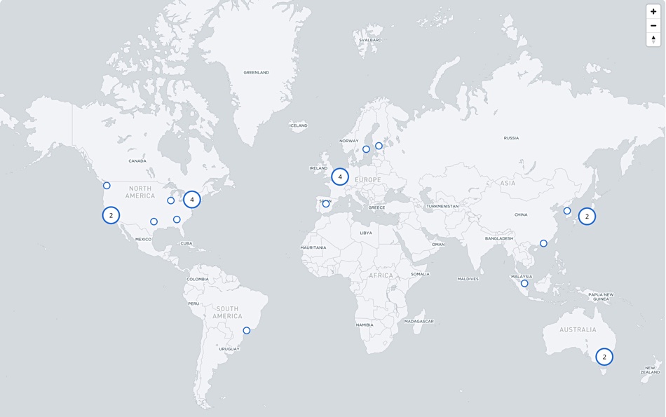 Equinix Metal datacenter locations