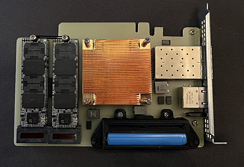 Nebulon prototype Medusa2i card