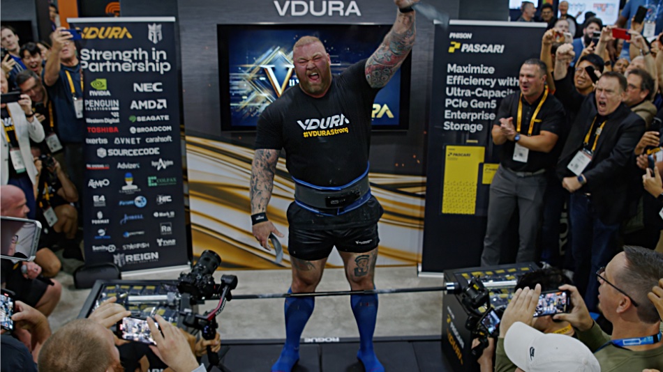 VDURA and Phison's Icelandic Game of Thrones strongman