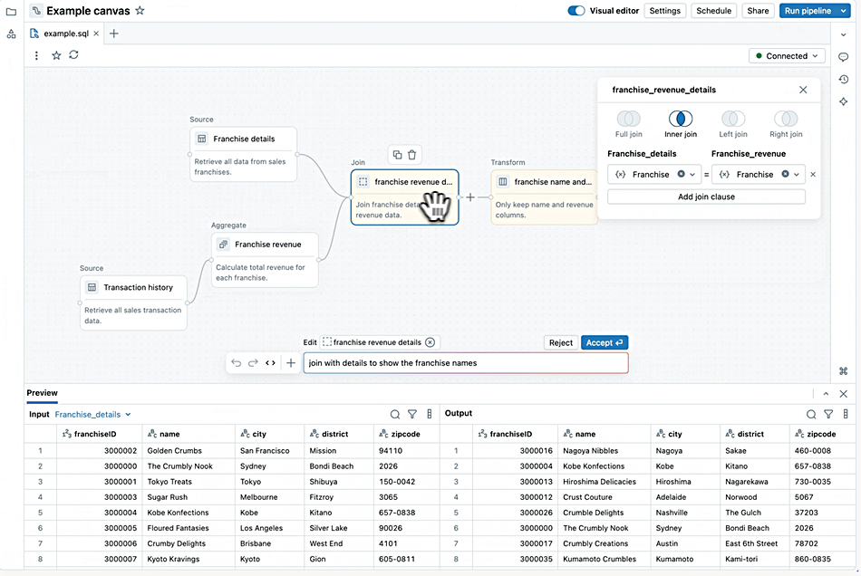 Databricks Lakeflow Designer
